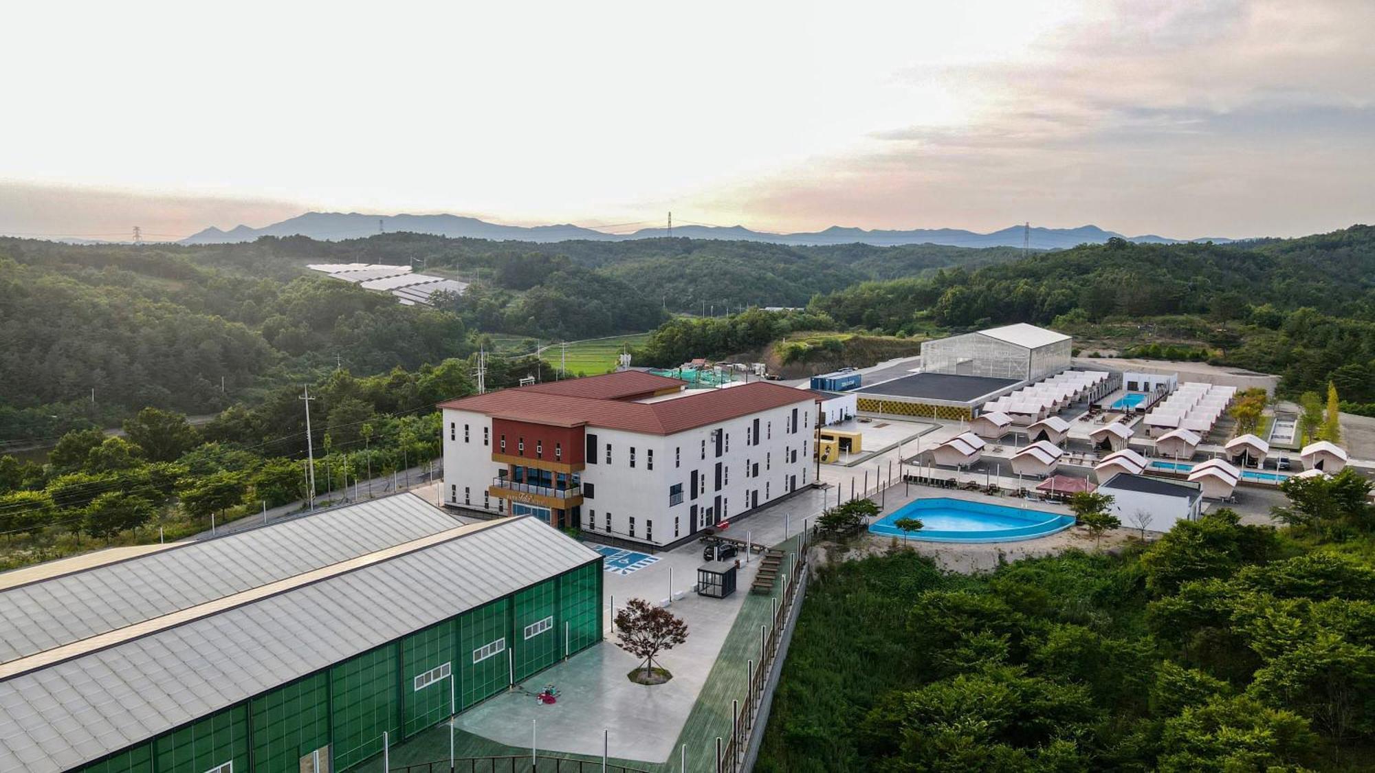 Yeongcheon Auno Feliz Hotel Exterior foto