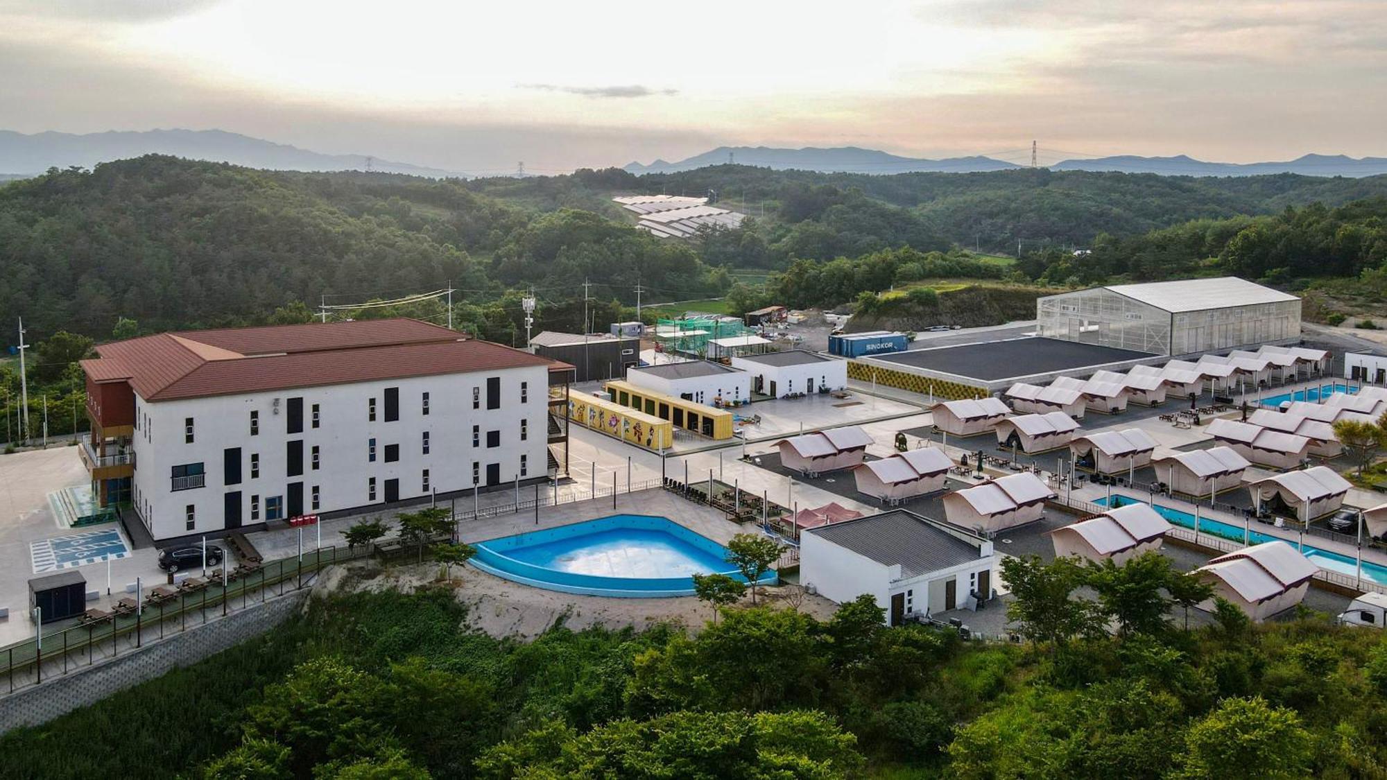 Yeongcheon Auno Feliz Hotel Exterior foto